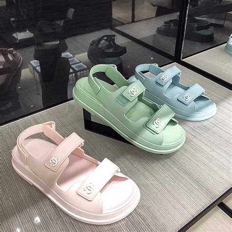 chanel grandad sandal|sandals in Chanel.